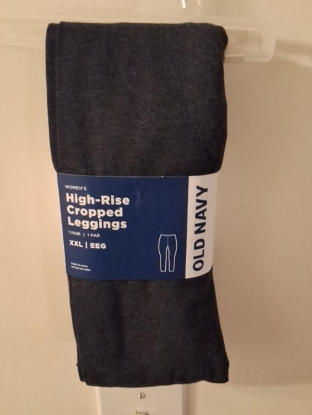 Old Navy Women's High-Rise Cropped Leggings - Dark Navy